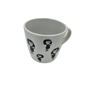 Disney Pixar The Incredibles Edna Mode White Ceramic Coffee Mug Cup 12oz